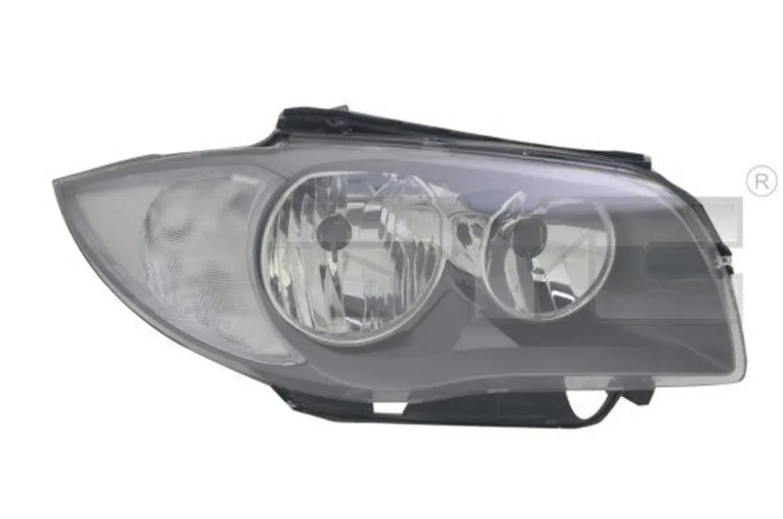 Strålkastare Höger Svart BMW 1-Serie E81/E82/E87/E88 2009-2012