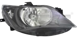 Strålkastare Höger Svart Seat Ibiza (6J) Hatchback 2012-