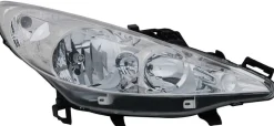 Strålkastare Vänster Peugeot 207, 207 CC