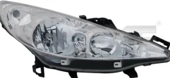 Strålkastare Vänster Peugeot 207, 207 CC
