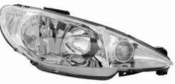 Strålkastare Vänster Peugeot 206, 206 CC