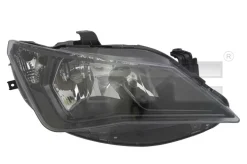 Strålkastare Vänster Svart Seat Ibiza (6J) Sport 2012-