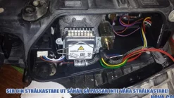 Strålkastare Xenon Vänster Audi A4 8E B6