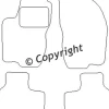 Textilmattor H-line Alfa Romeo 156/156 Sportwagon