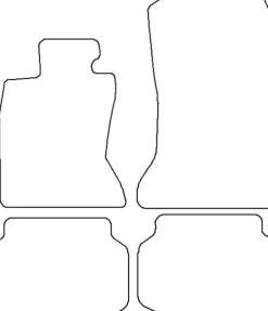 Textilmattor H-line BMW 7-Serien F01