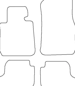 Textilmattor H-line BMW 2-Serien F22 Coupe