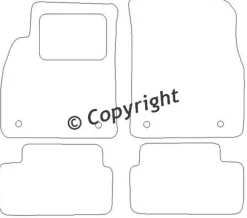 Textilmattor H-line Chevrolet Cruze
