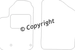 Textilmattor H-line Citroen Berlingo