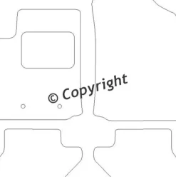 Textilmattor H-line Citroen C3 Pluriel