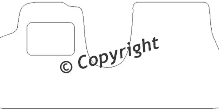 Textilmattor H-line Citroen C8 5-Sits