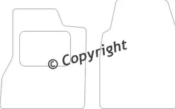 Textilmattor H-line Fiat Ducato III