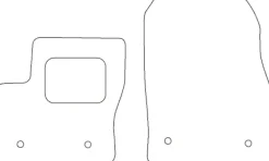 Textilmattor H-line Ford Transit Connect EURO6