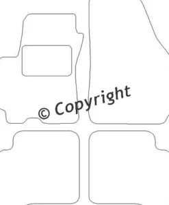Textilmattor H-line Hyundai Atos