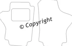Textilmattor H-line Hyundai H200