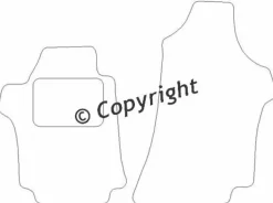Textilmattor H-line Hyundai H300
