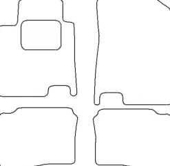Textilmattor H-line Hyundai i20 II