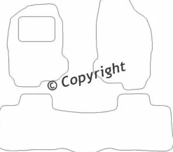Textilmattor H-line Isuzu D-Max