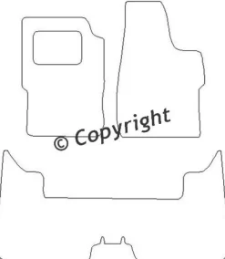 Textilmattor H-line Isuzu Trooper