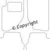 Textilmattor H-line Kia Sorento I JC