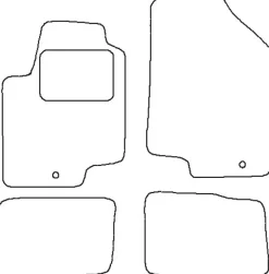 Textilmattor H-line Kia Soul AM