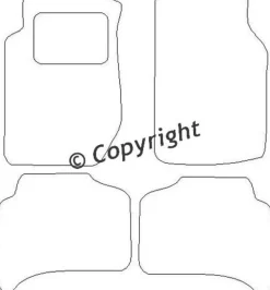 Textilmattor H-line Kia Sportage