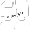 Textilmattor H-line Lancia Libra