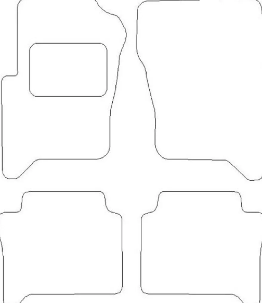 Textilmattor H-line Landrover Range Rover Sport
