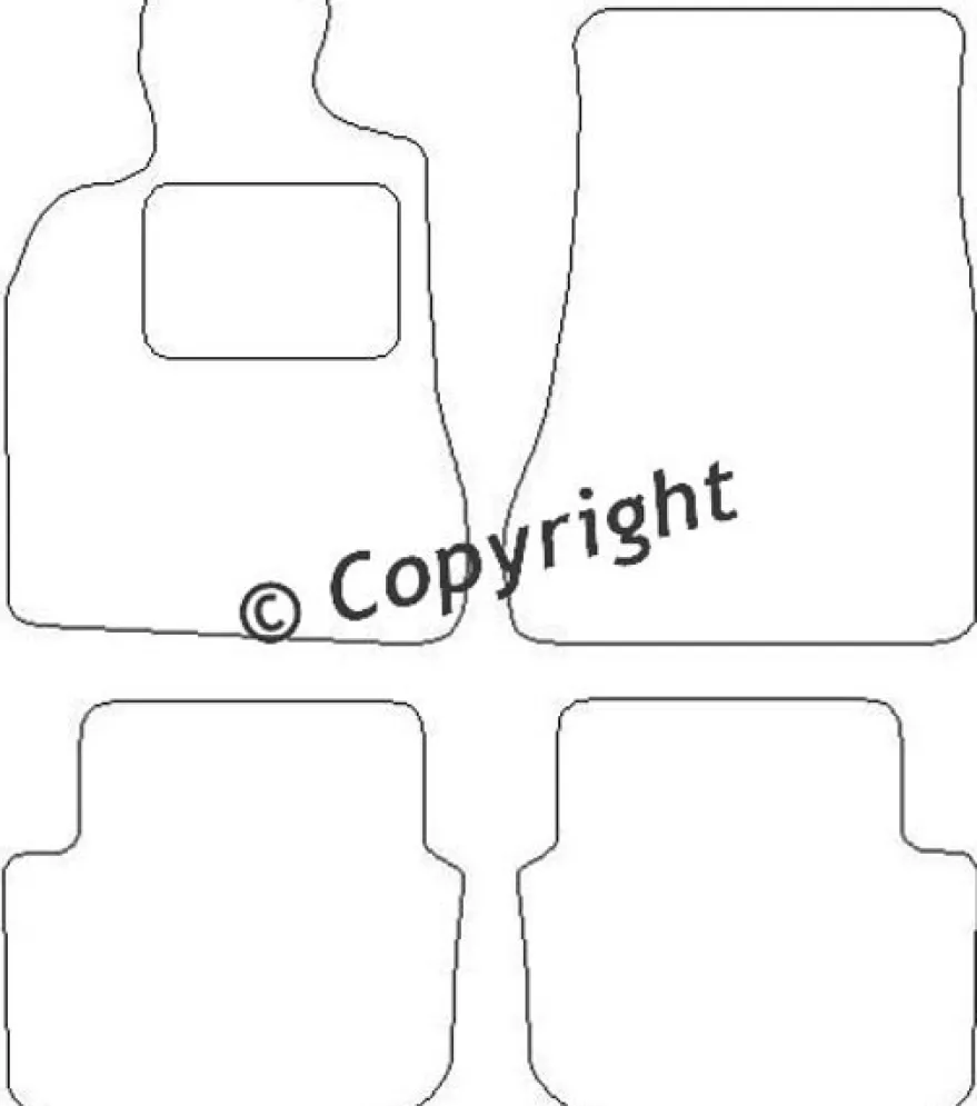 Textilmattor H-line Lexus 300GS