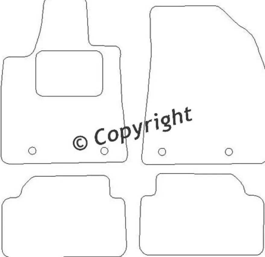 Textilmattor H-line Lexus RX 450h