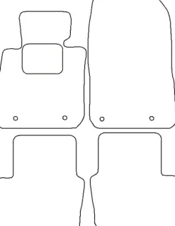 Textilmattor H-line Mazda CX-3