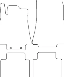 Textilmattor H-line Mercedes-Benz B-Klass W245