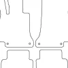 Textilmattor H-line Mercedes-Benz C-Klass W205