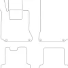 Textilmattor H-line Mercedes-Benz E-Klass Coupe A207 /Cab C207