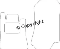 Textilmattor H-line Mercedes-Benz W230 300/500