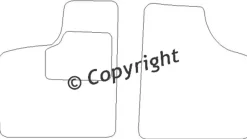 Textilmattor H-line Microcar LF +RF