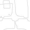 Textilmattor H-line Mitsubishi L200