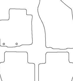 Textilmattor H-line Mitsubishi Outlander