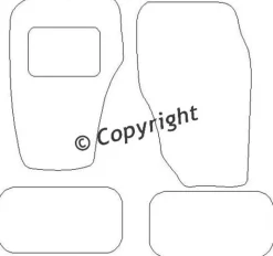 Textilmattor H-line Nissan Sylvia