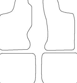 Textilmattor H-line Nissan Terrano