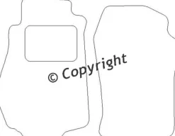 Textilmattor H-line Nissan 350 Z
