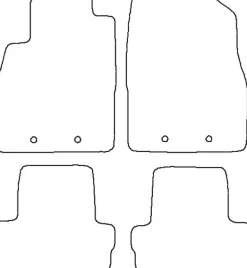 Textilmattor H-line Opel Ampera