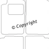 Textilmattor H-line Peugeot 206