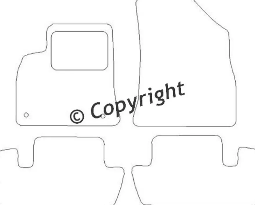 Textilmattor H-line Peugeot 5008