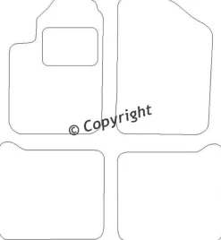 Textilmattor H-line Peugeot Partner Combi