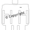 Textilmattor H-line Peugeot 807 6-Sits