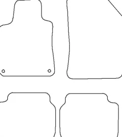 Textilmattor H-line Peugeot 308 SW