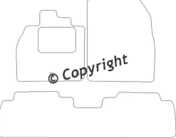 Textilmattor H-line Renault Scenic / Grand Scenic III