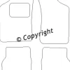 Textilmattor H-line Skoda Favorit