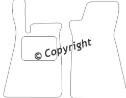 Textilmattor H-line Smart Roadster