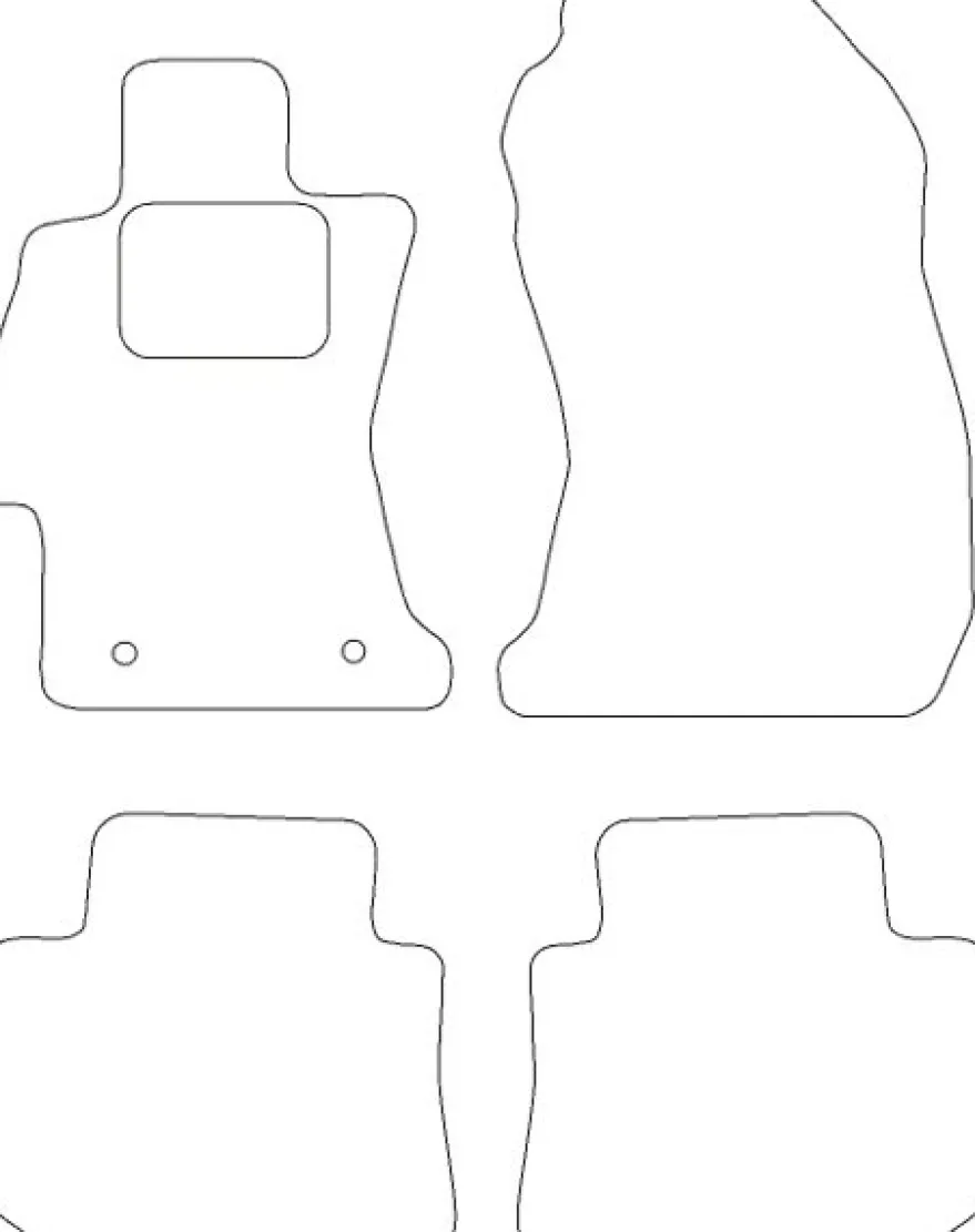 Textilmattor H-line Subaru Levorg
